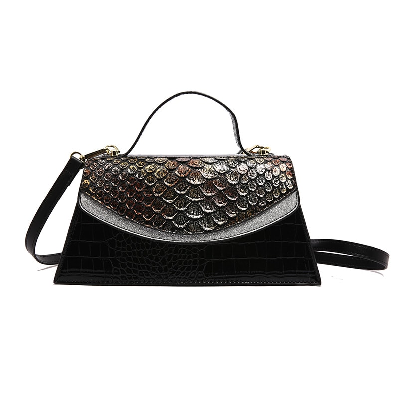 Square Color-Block Mini Handbag, image 1 of 4
