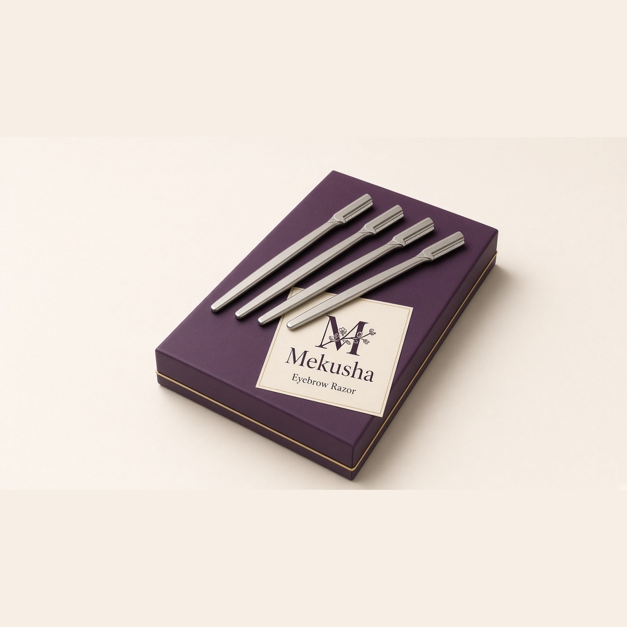 Stainless Steel Brow Razor, image 1 of 5