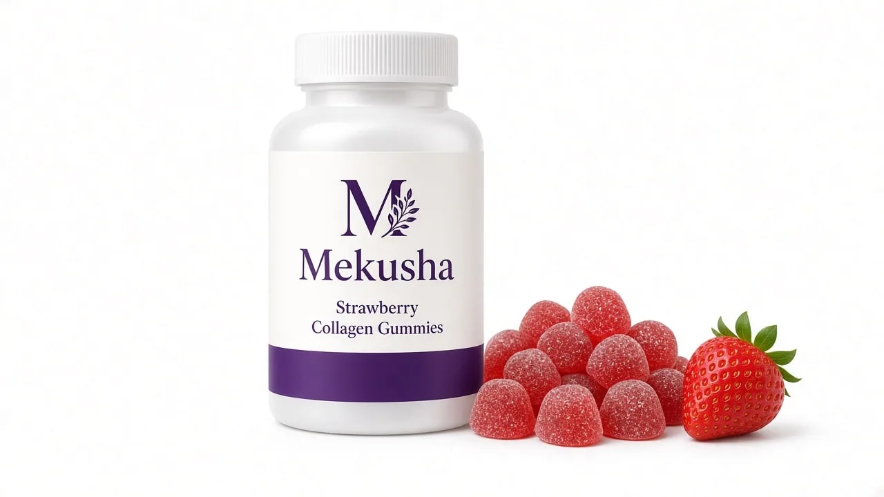 Strawberry Collagen Gummies, image 1 of 4
