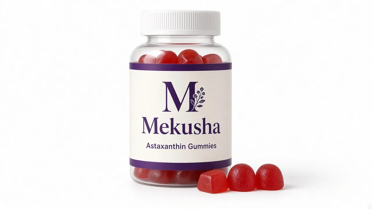 Sugar-Free Astaxanthin Gummies, image 1 of 4