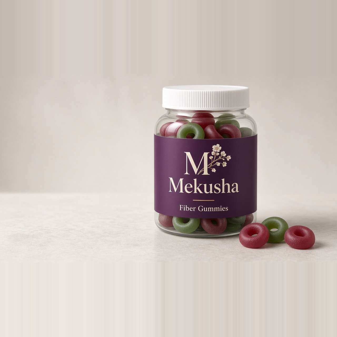 Sugar-Free Prebiotic Fiber Gummies, image 1 of 5