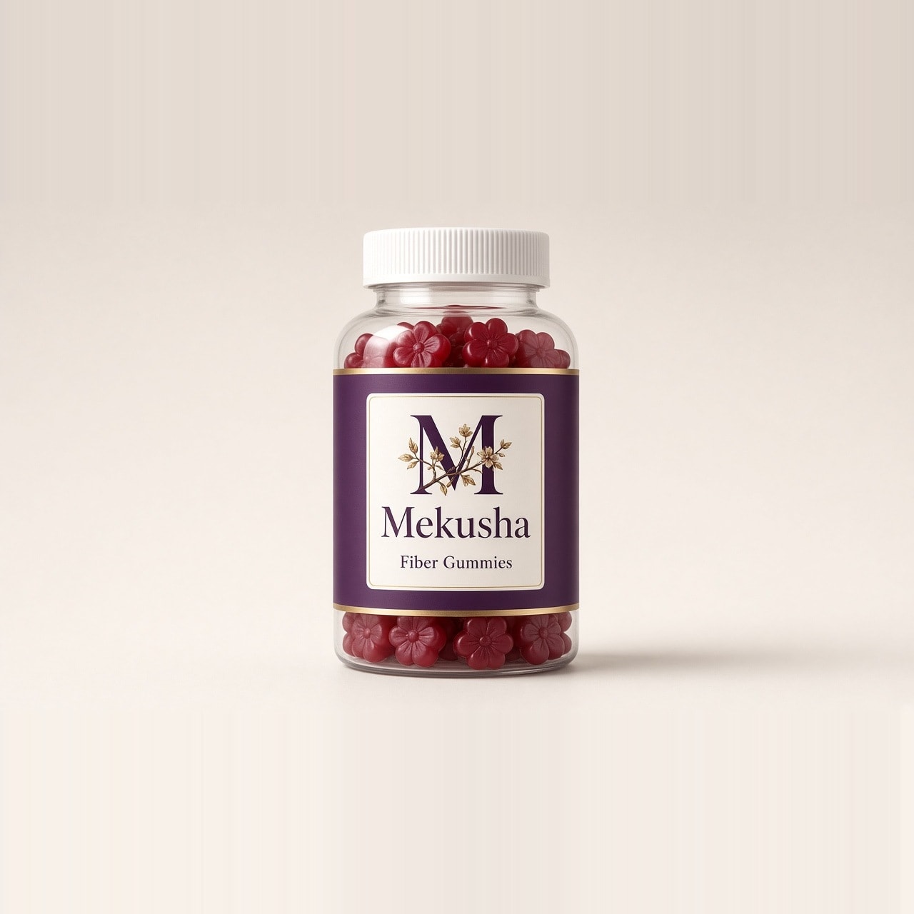 Sugar-Free Prebiotic Fiber Gummies for Adults, image 1 of 5