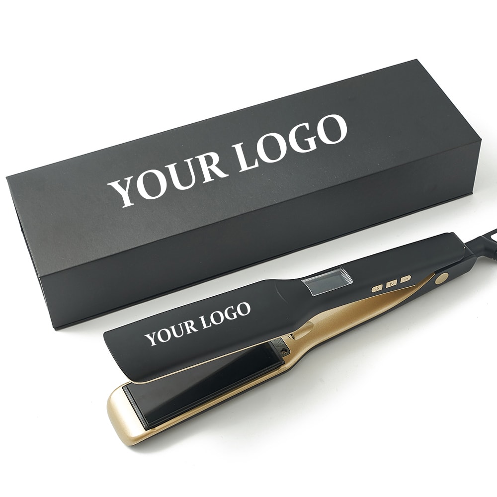 Titanium Flat Iron Hair Straightener, image 1 of 6