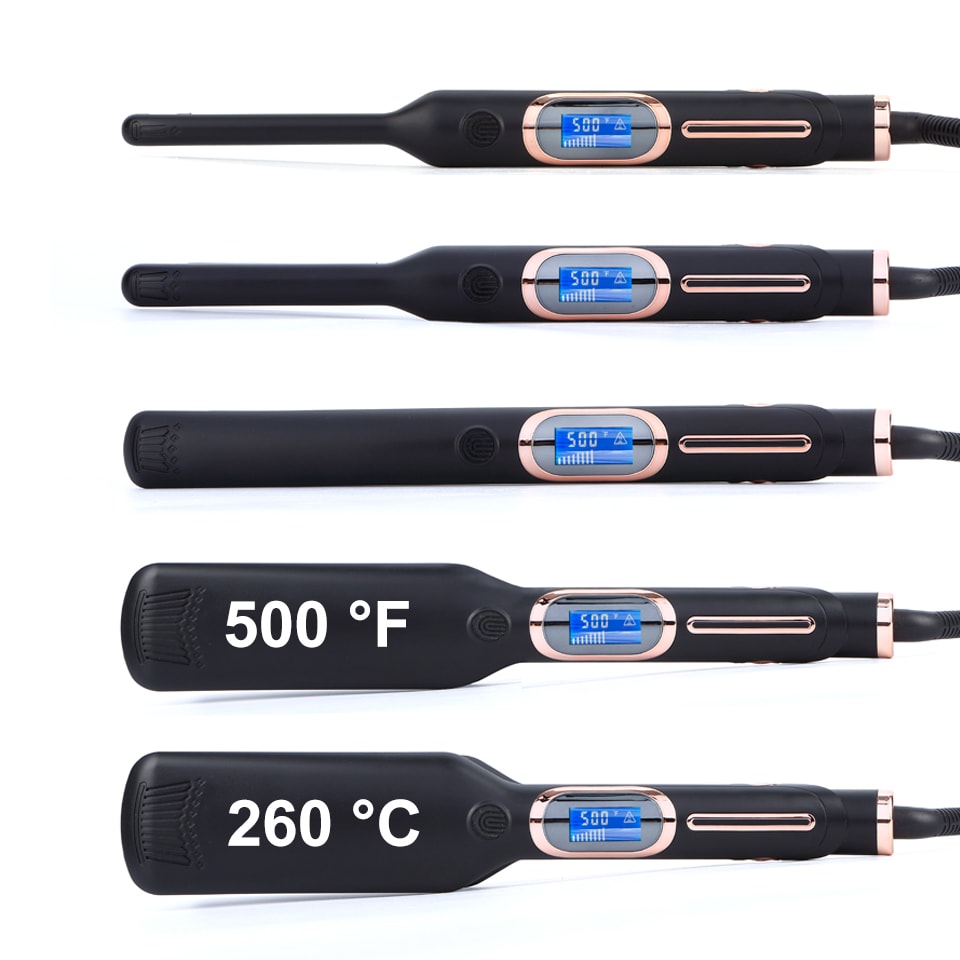 Titanium Flat Iron Hair Straightener, image 1 of 6
