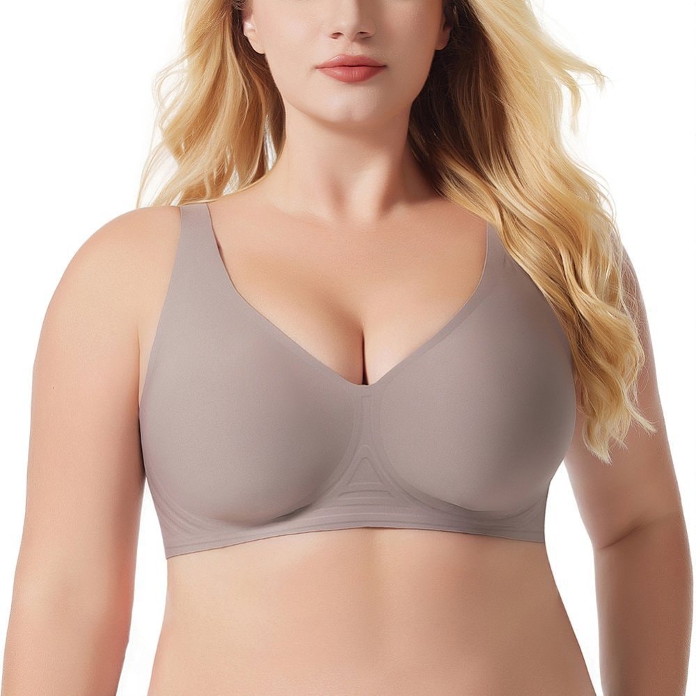 U-Back Seamless Wireless Bra, image 1 of 6