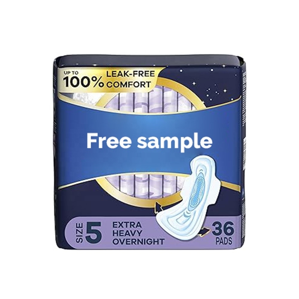 Ultra-Thin Biodegradable Breathable Sanitary Pads, image 1 of 6