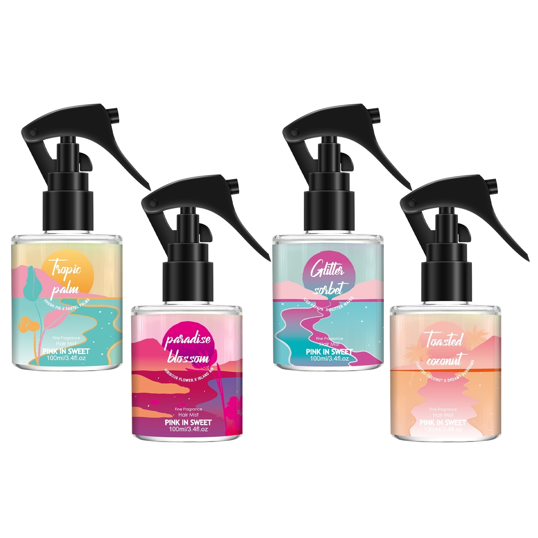 Vanilla Floral Fruity Body Mist, image 1 of 6