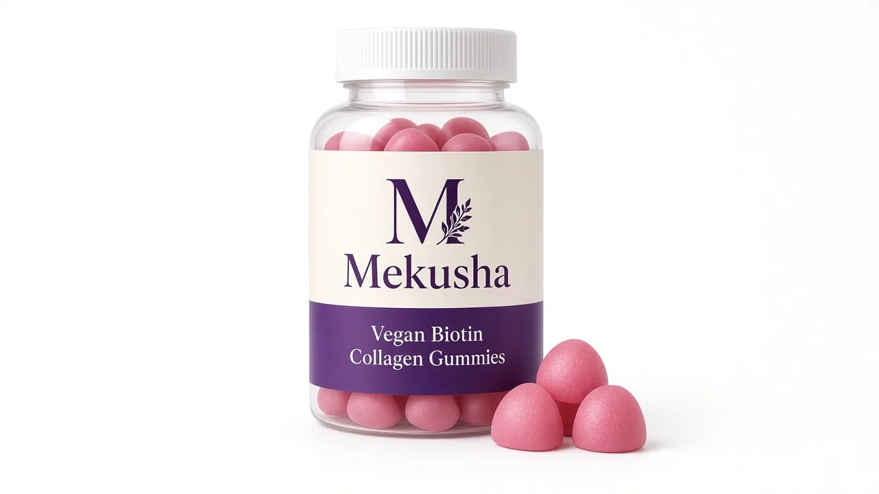 Vegan Biotin Collagen Gummies, image 1 of 4
