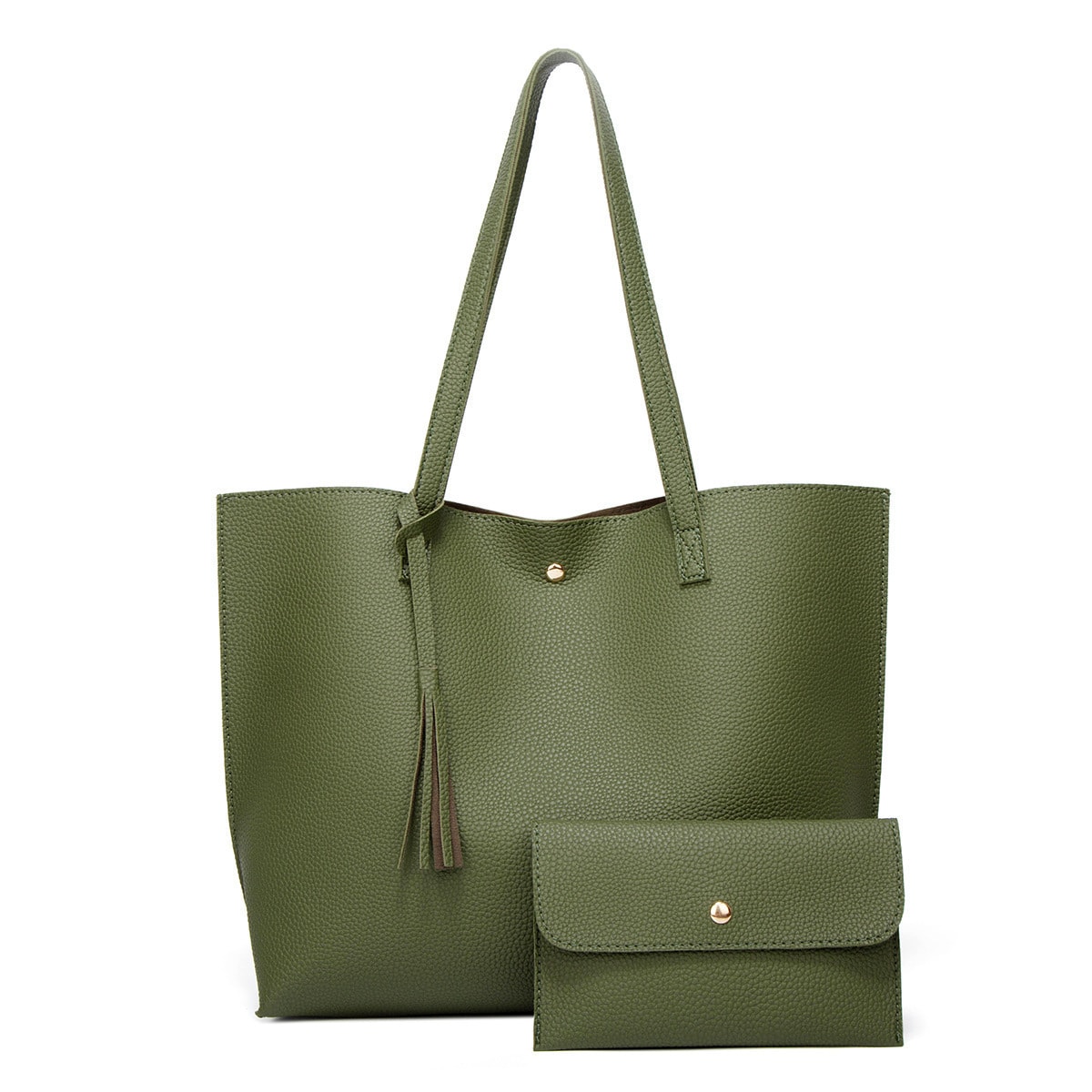 Vegan Leather Handbag, image 1 of 6