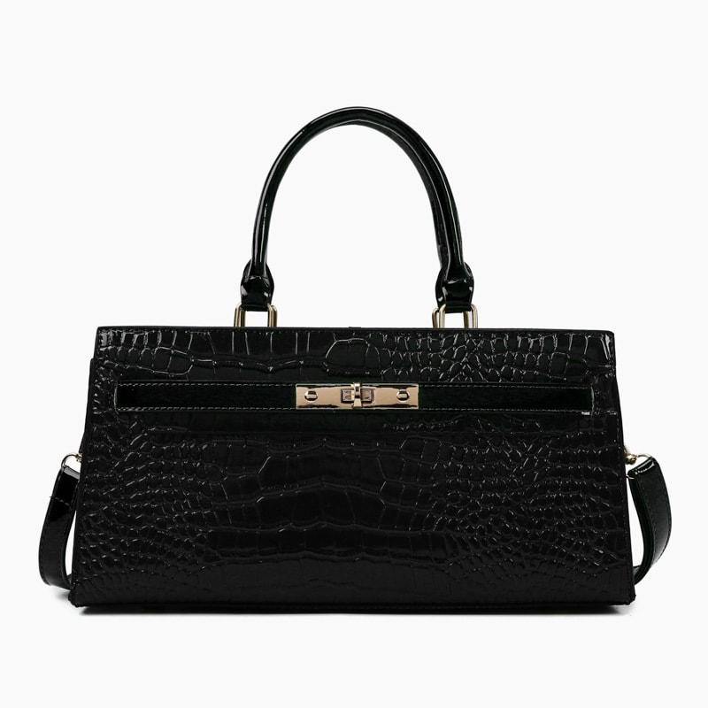 Vegan Leather Tote Bag, image 1 of 4