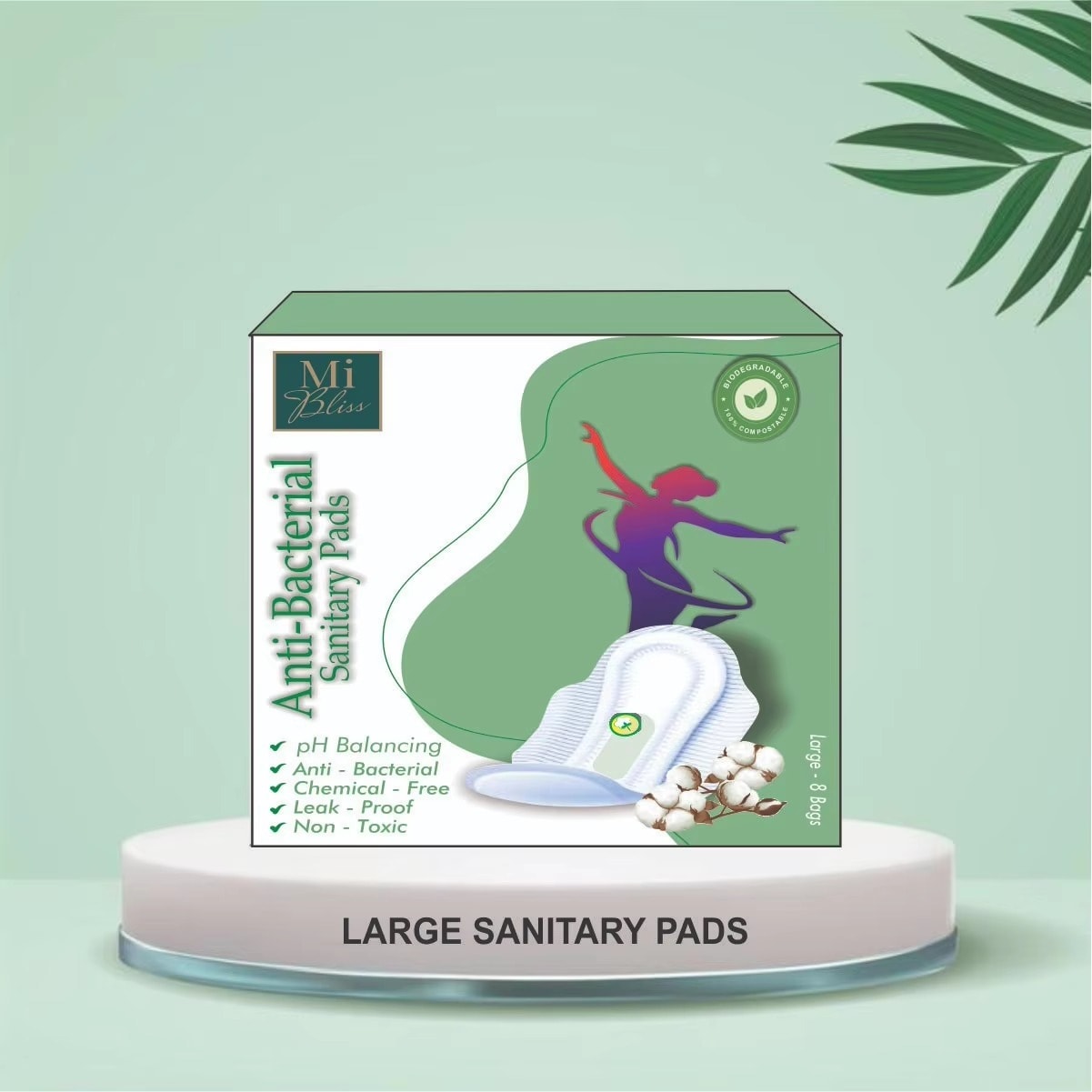 Winged Sanitary Pads, image 1 of 6